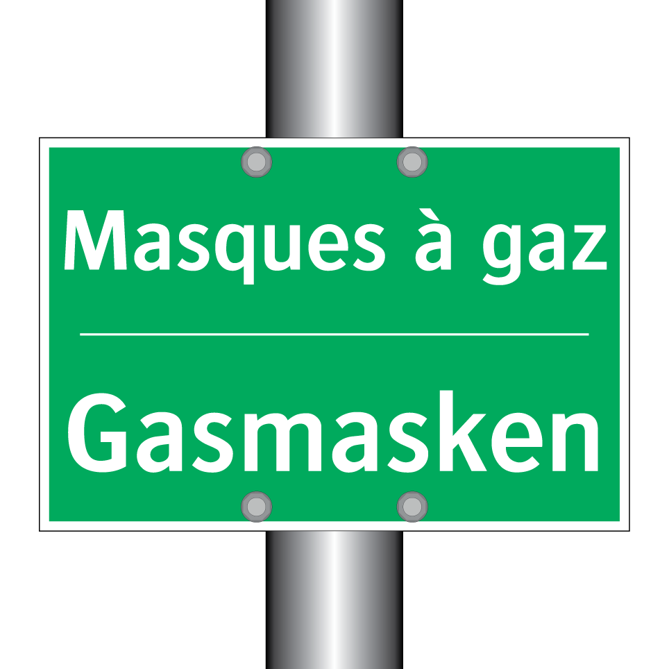 Gasmasken - Masques à gaz