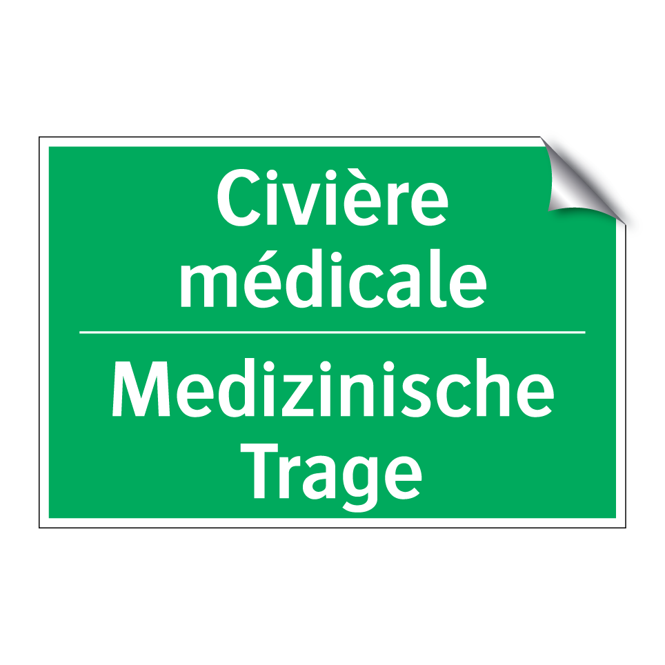 Medizinische Trage - Civière médicale