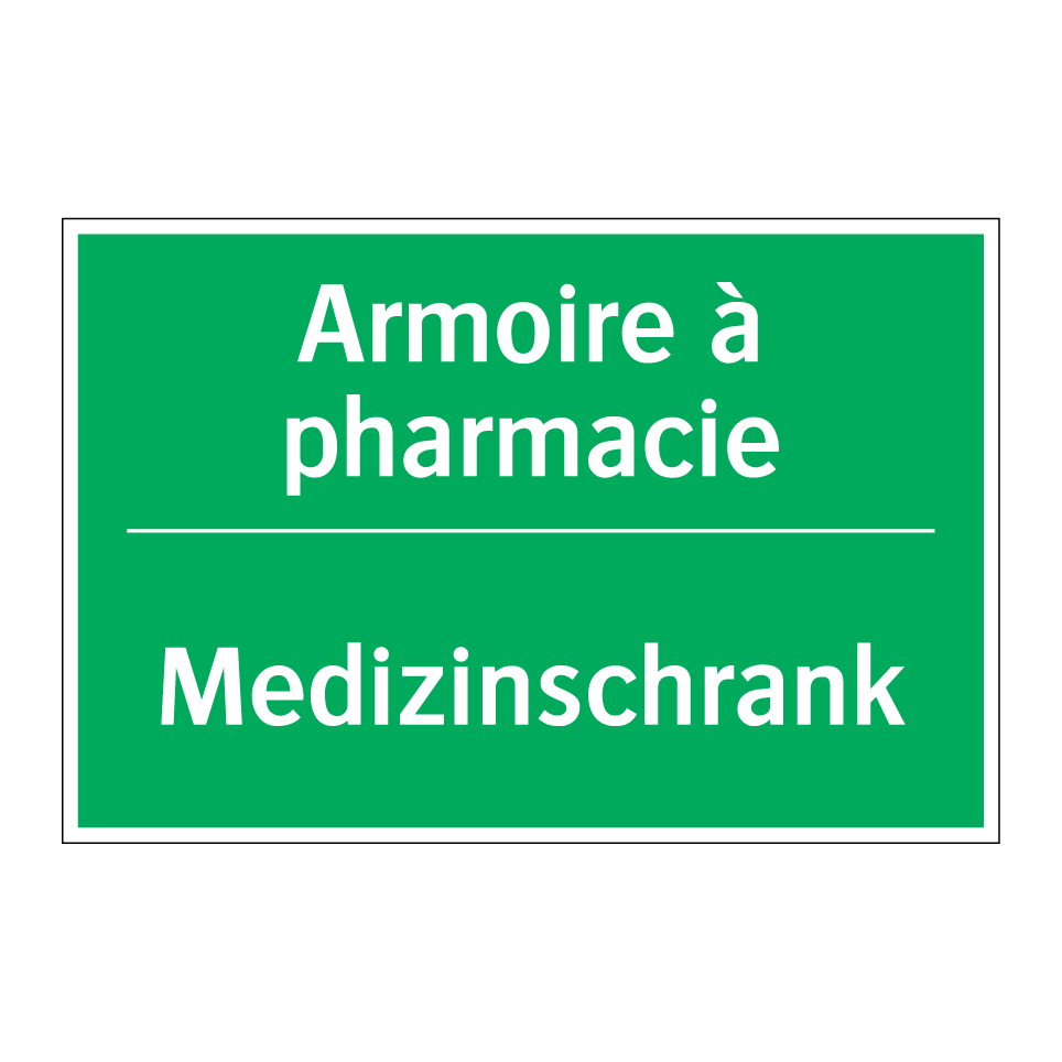 Medizinschrank - Armoire à pharmacie