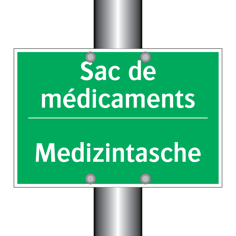 Medizintasche - Sac de médicaments