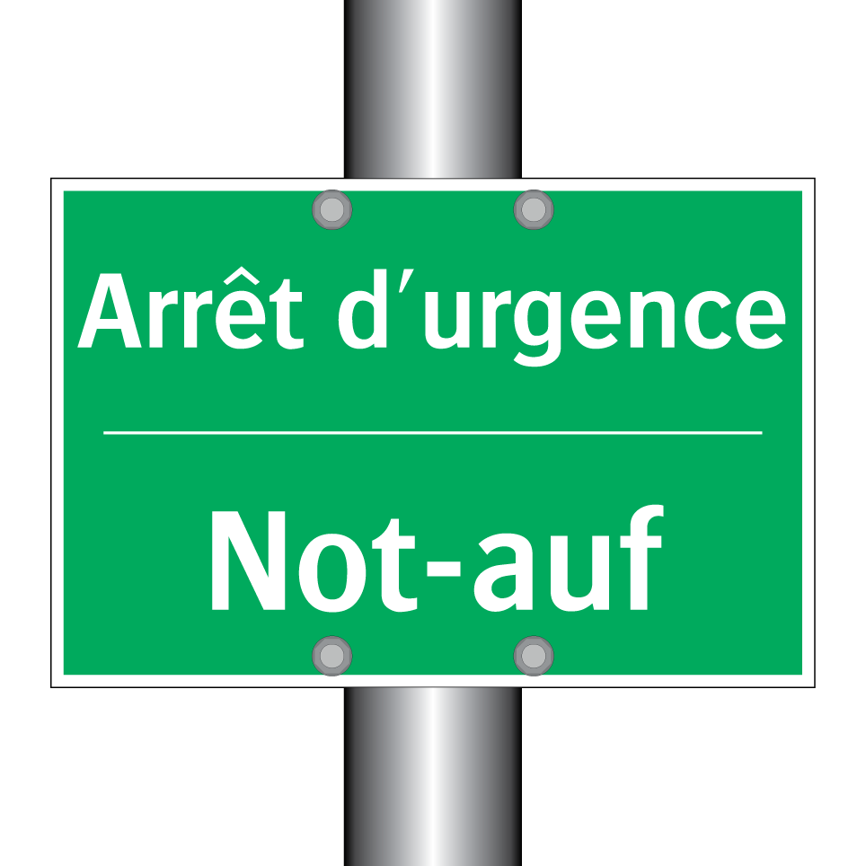 Not-auf - Arrêt d'urgence