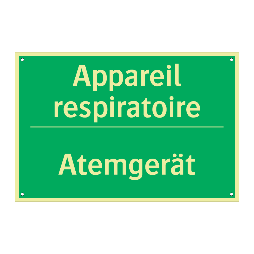 Atemgerät - Appareil respiratoire