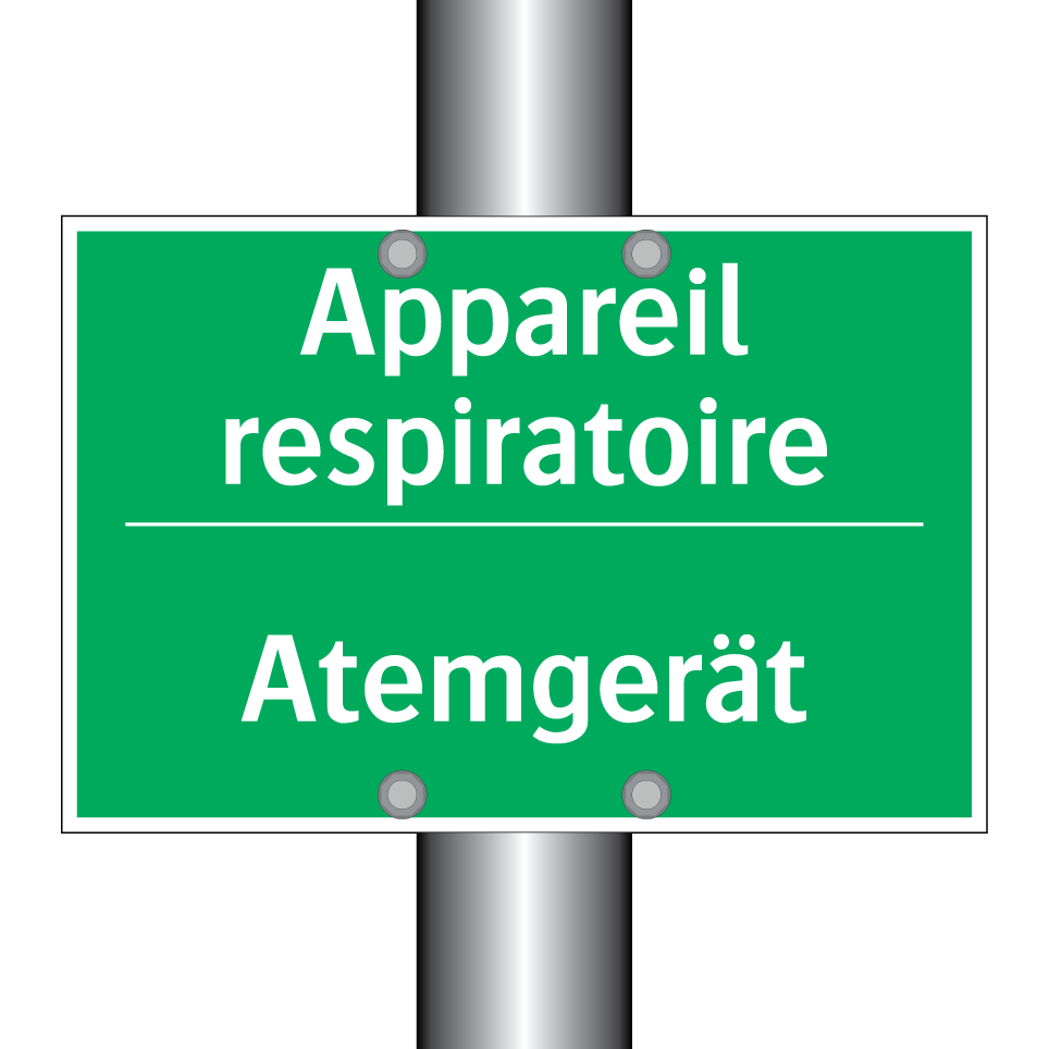 Atemgerät - Appareil respiratoire