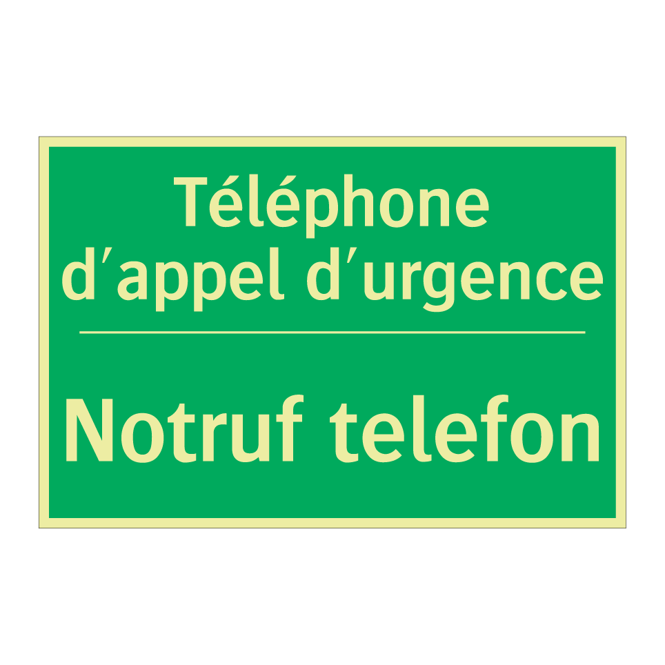 Notruf telefon - Téléphone d'appel d'urgence