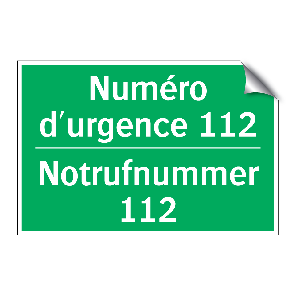 Notrufnummer 112 - Numéro d'urgence 112