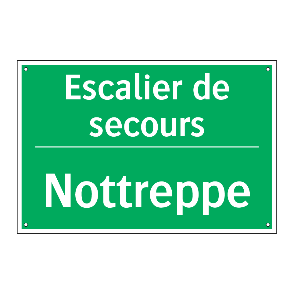Nottreppe - Escalier de secours