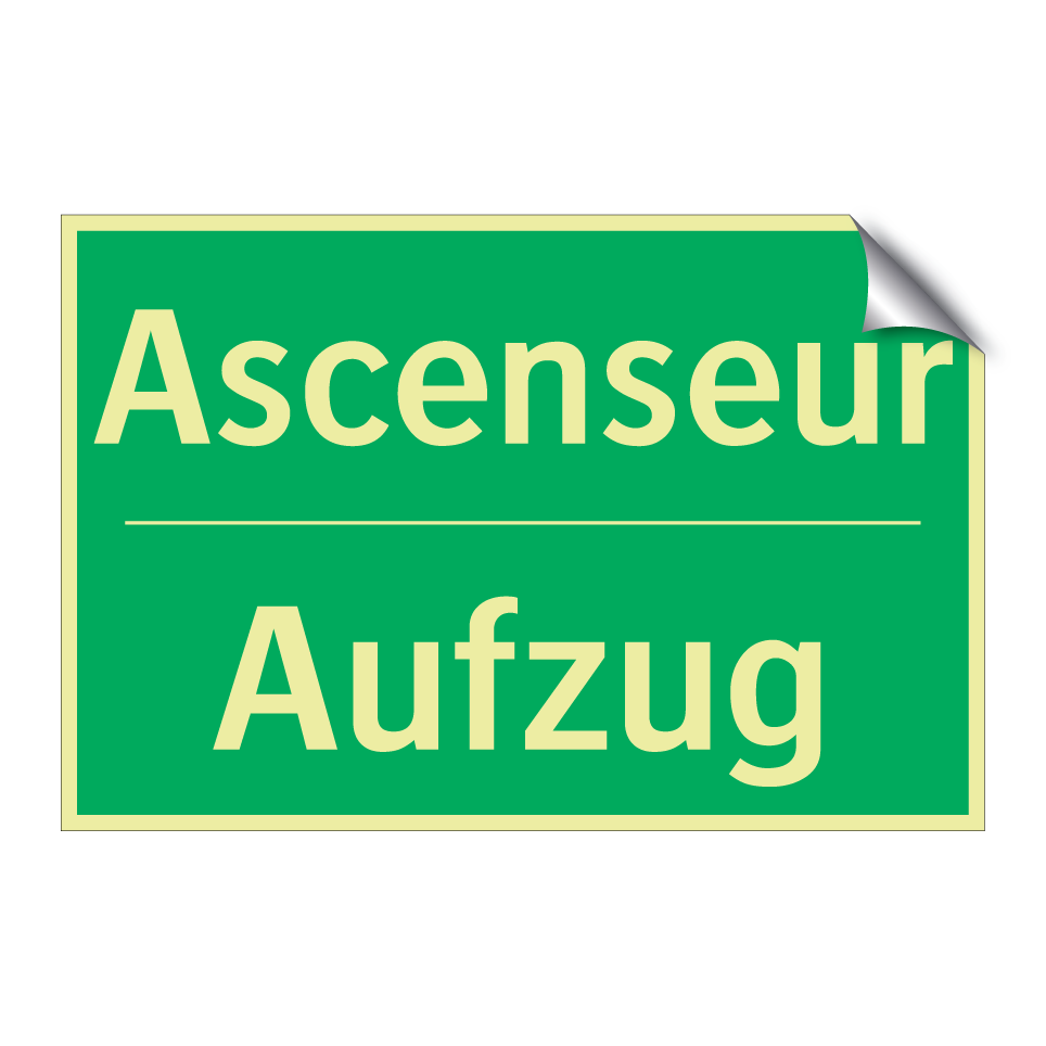 Aufzug - Ascenseur