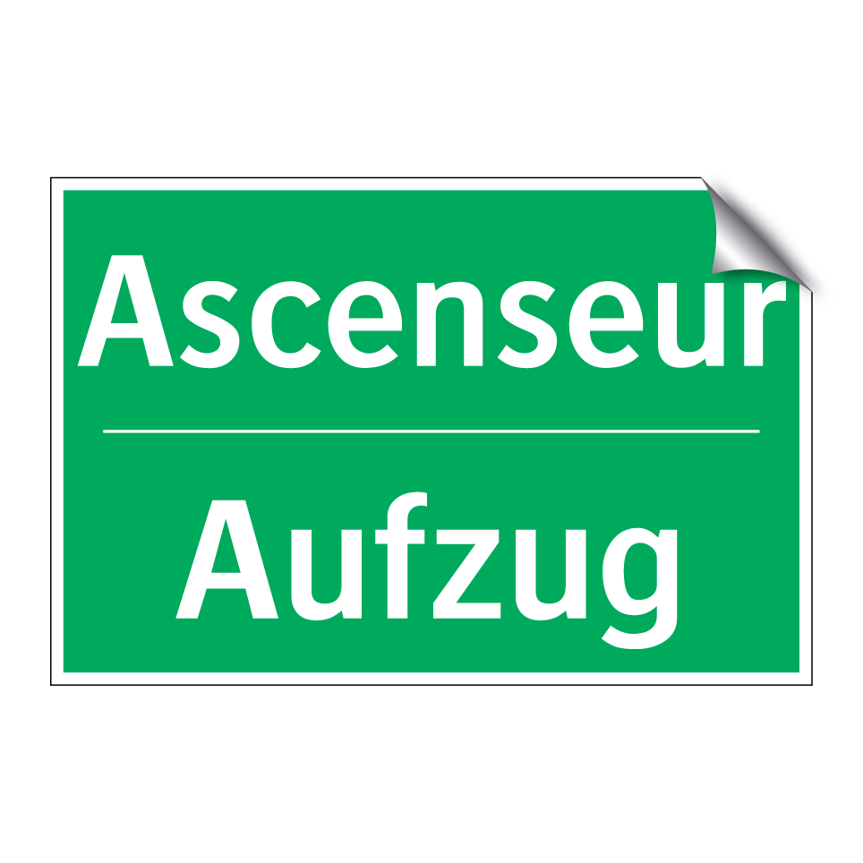 Aufzug - Ascenseur