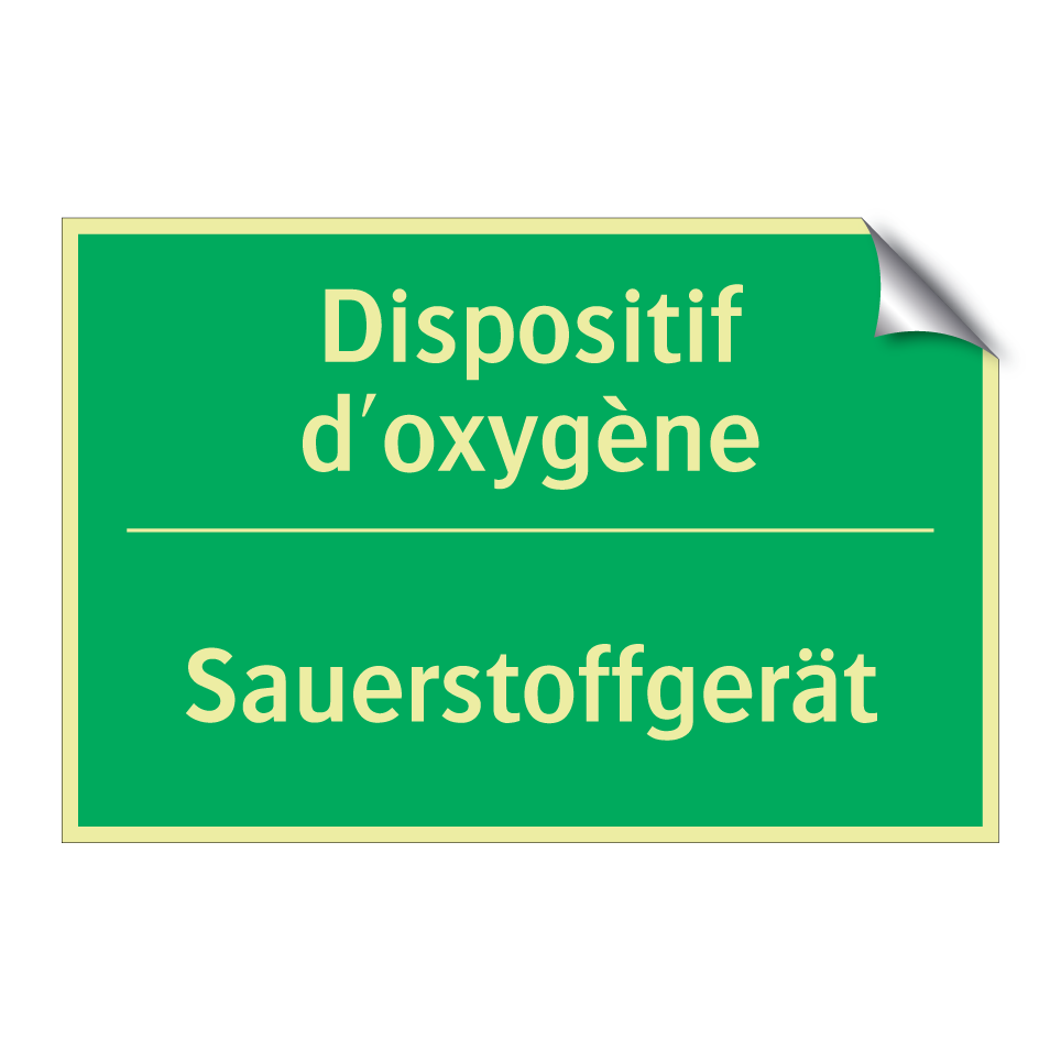 Sauerstoffgerät - Dispositif d'oxygène