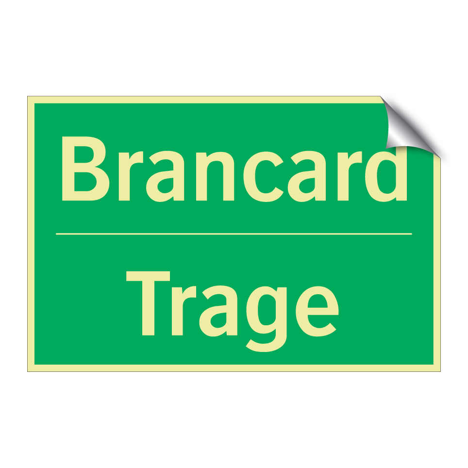 Trage - Brancard