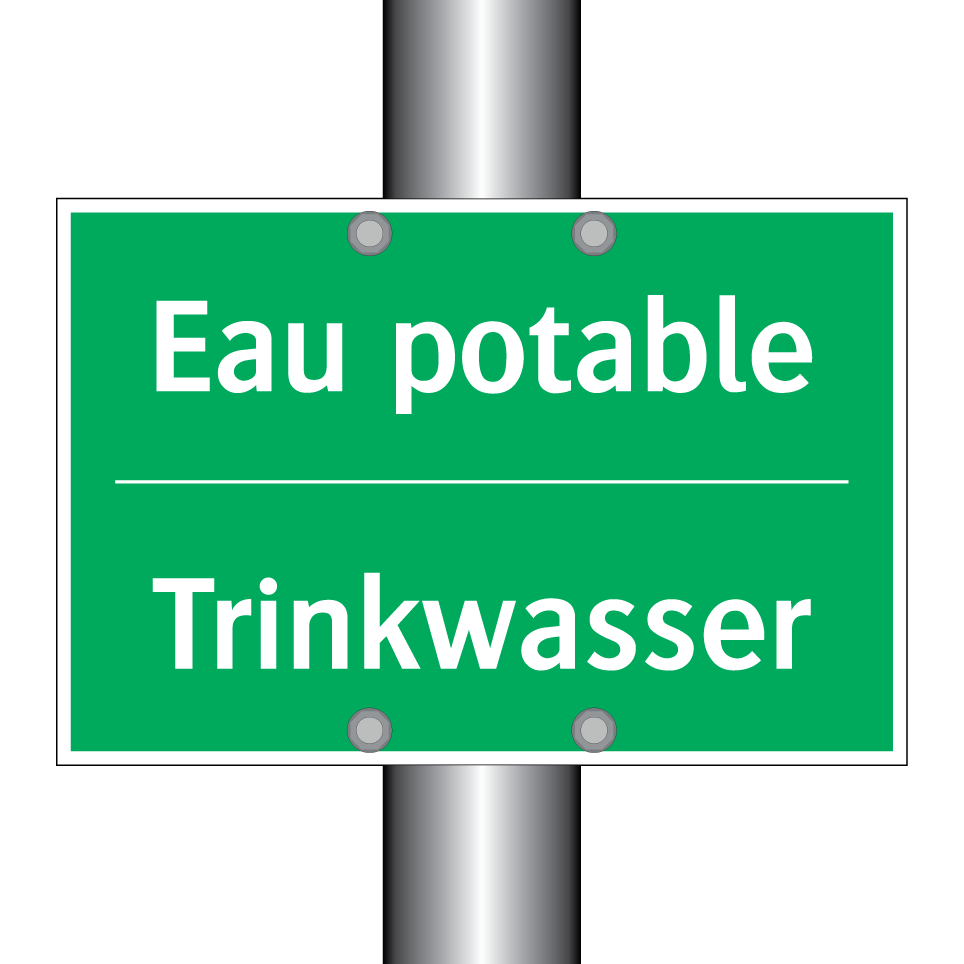 Trinkwasser - Eau potable