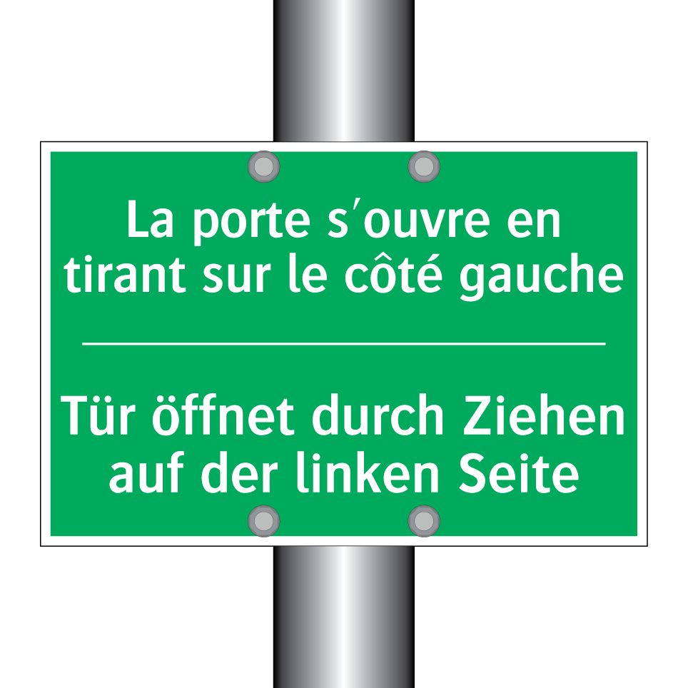 Tür öffnet durch Ziehen auf der /.../ - La porte s'ouvre en tirant sur /.../