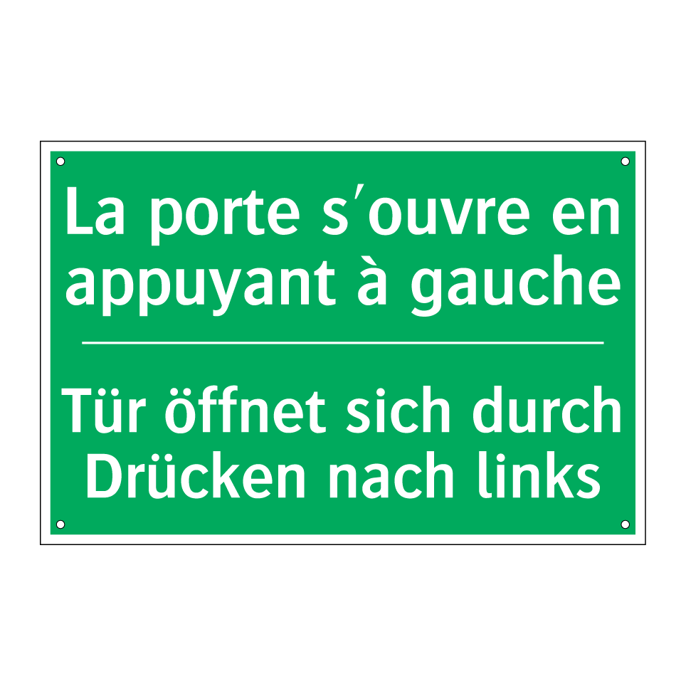 Tür öffnet sich durch Drücken /.../ - La porte s'ouvre en appuyant à /.../