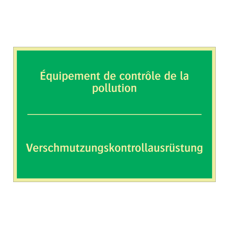 Verschmutzungskontrollausrüstung /.../ - Équipement de contrôle de la pollution /.../