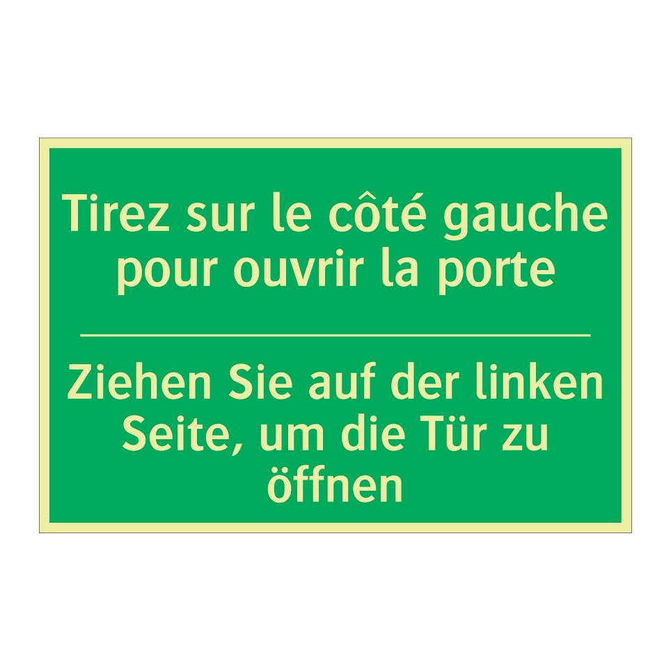 Ziehen Sie auf der linken Seite, /.../ - Tirez sur le côté gauche pour /.../