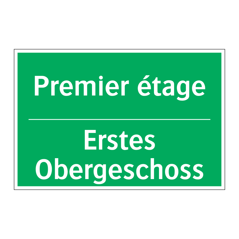 Erstes Obergeschoss - Premier étage