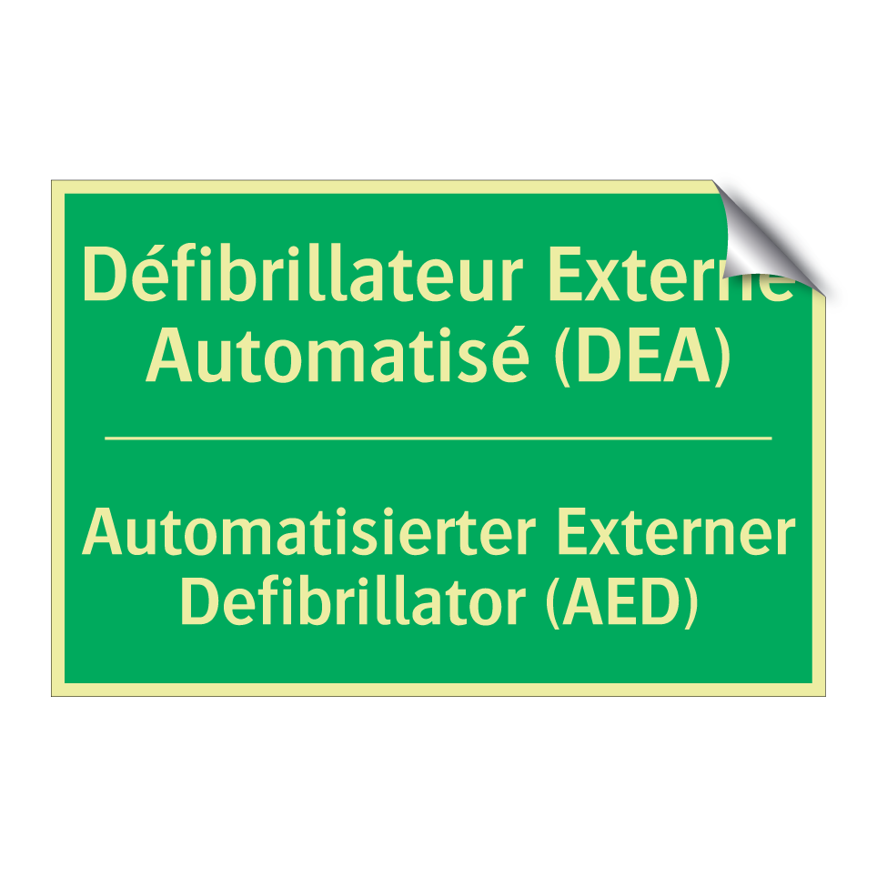 Automatisierter Externer Defibrillator /.../ - Défibrillateur Externe Automatisé /.../