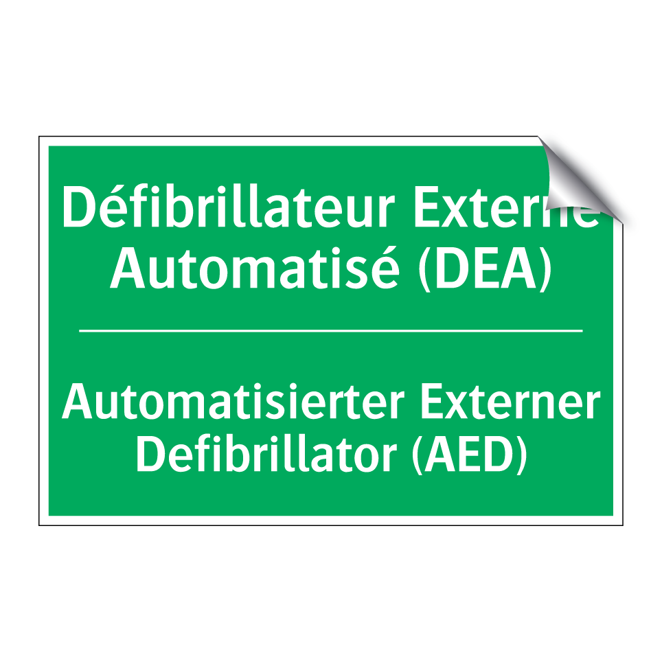 Automatisierter Externer Defibrillator /.../ - Défibrillateur Externe Automatisé /.../