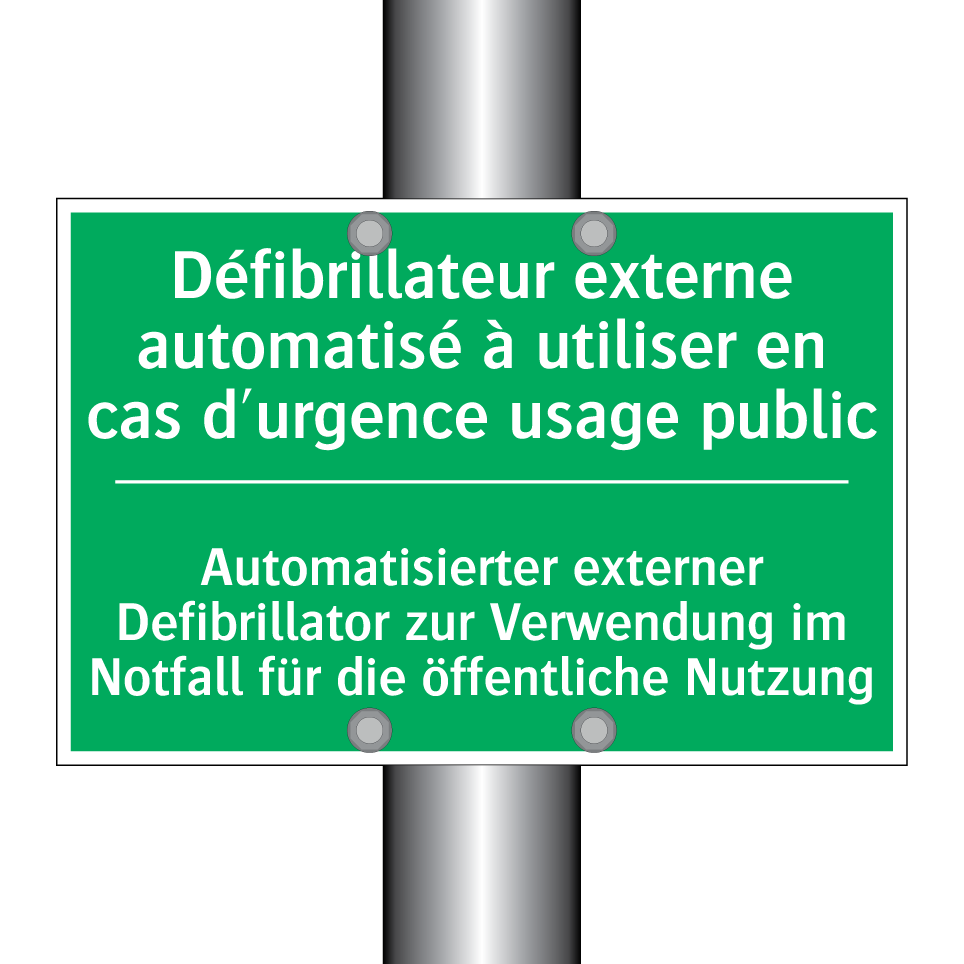 Automatisierter externer Defibrillator /.../ - Défibrillateur externe automatisé /.../