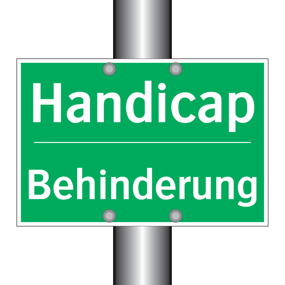Behinderung - Handicap