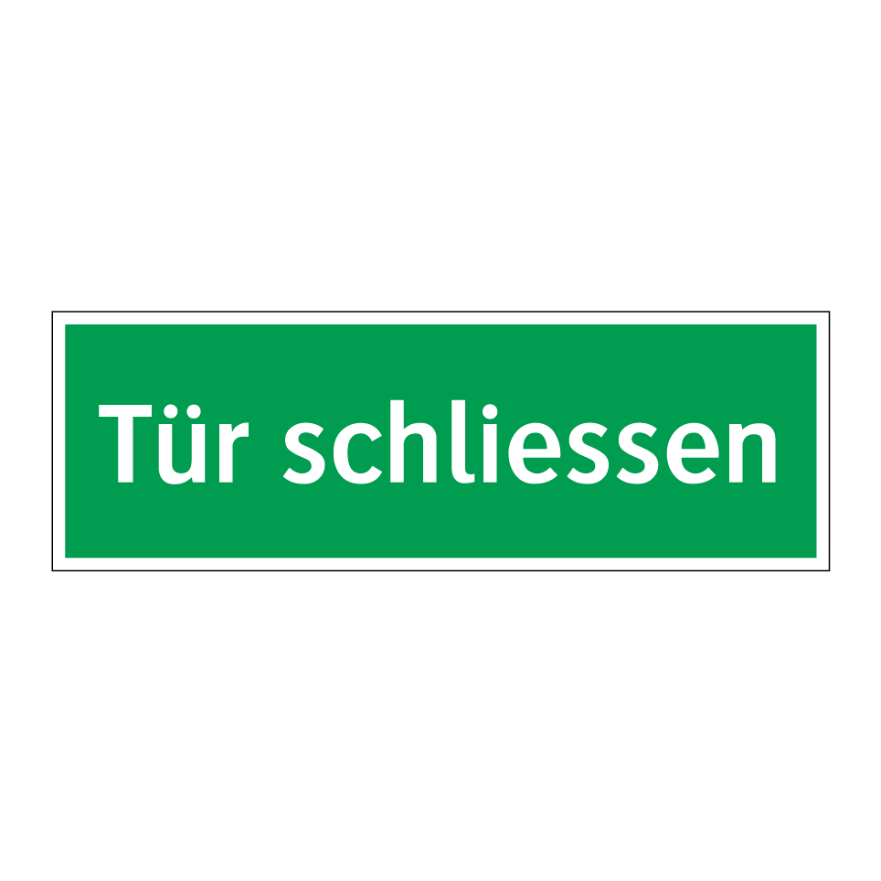 Tür schliessen