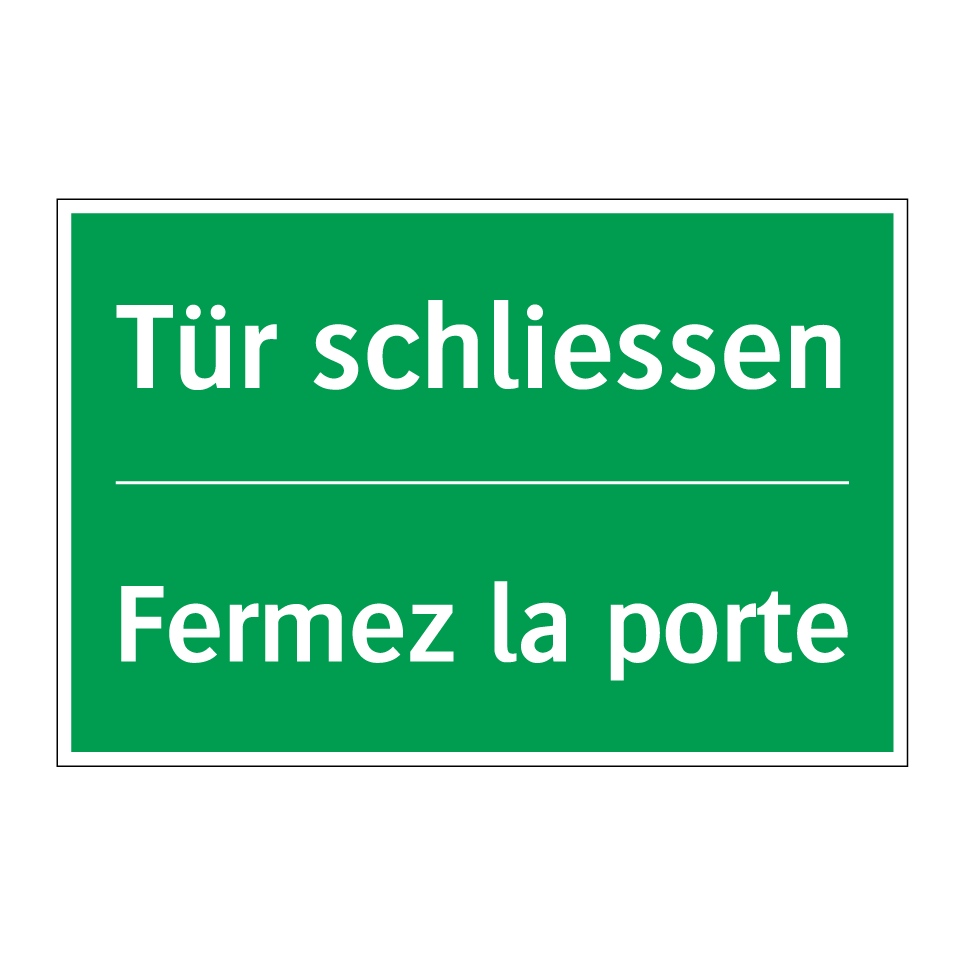 Tür schliessen