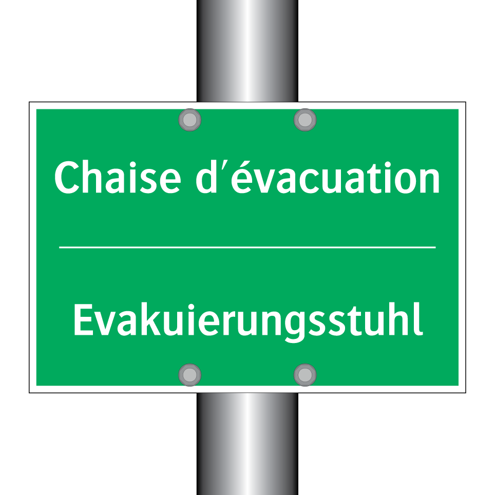 Evakuierungsstuhl - Chaise d'évacuation