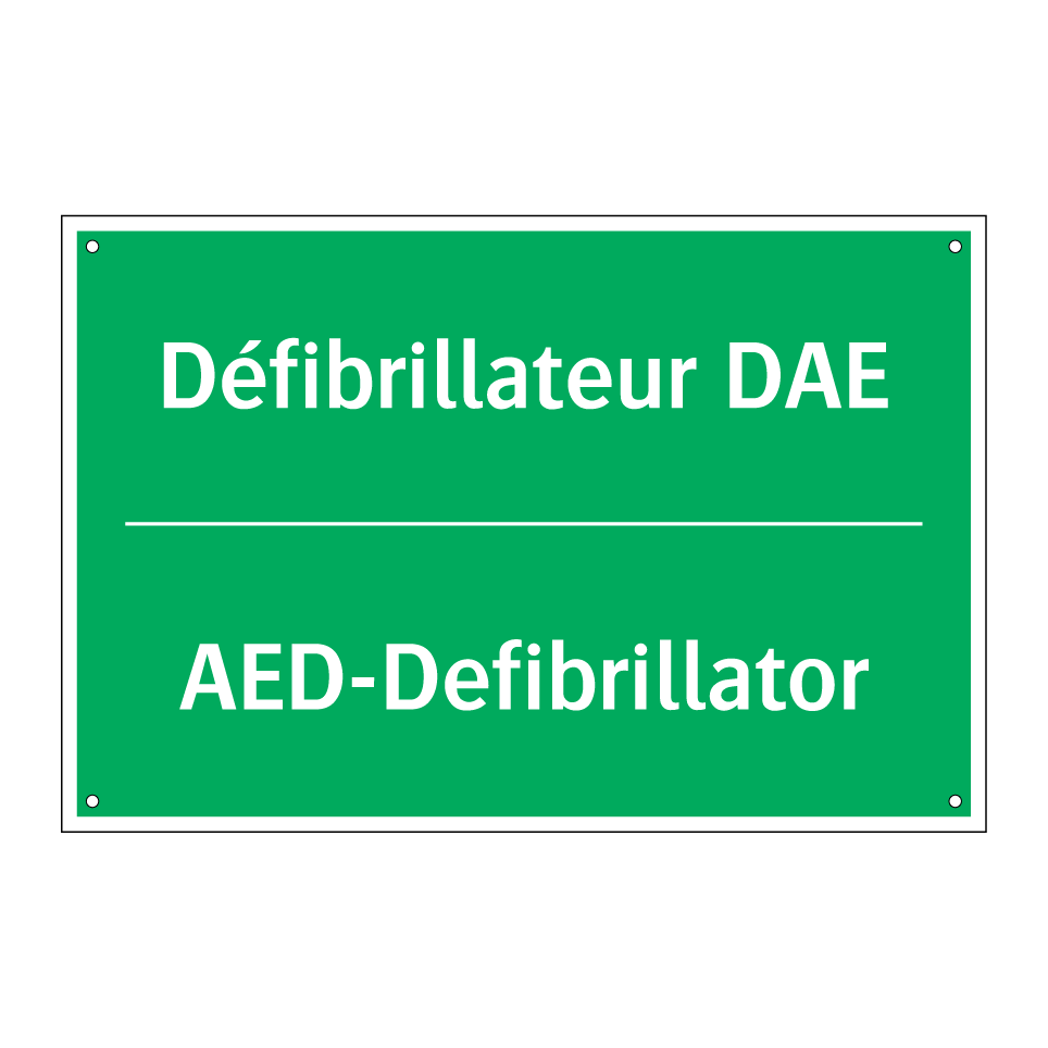 AED-Defibrillator - Défibrillateur DAE
