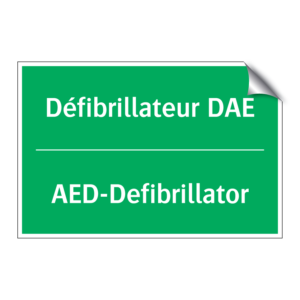 AED-Defibrillator - Défibrillateur DAE