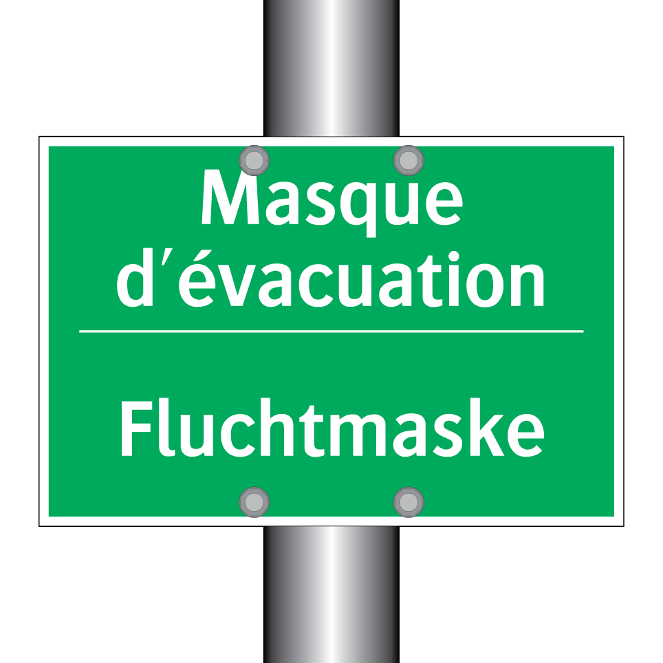 Fluchtmaske - Masque d'évacuation