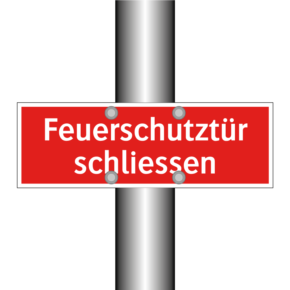 Feuerschutztür schliessen