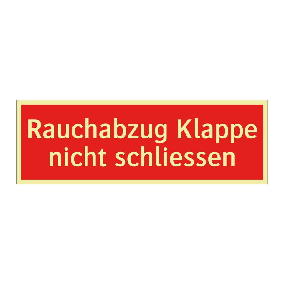 Rauchabzug Klappe nicht schliessen