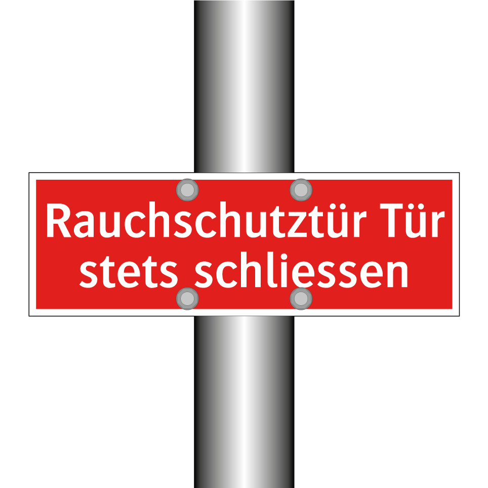Rauchschutztür Tür stets schliessen