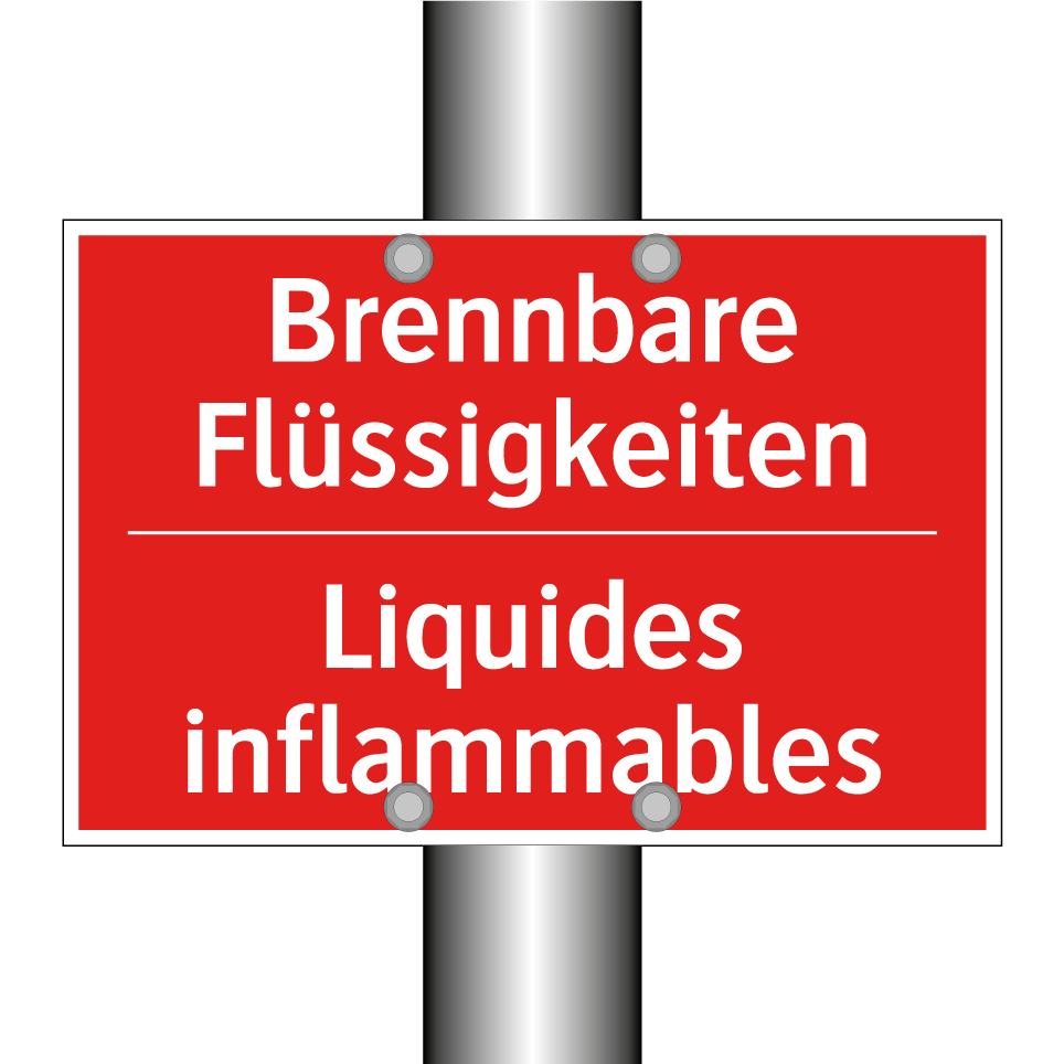Brennbare Flüssigkeiten - Liquides inflammables