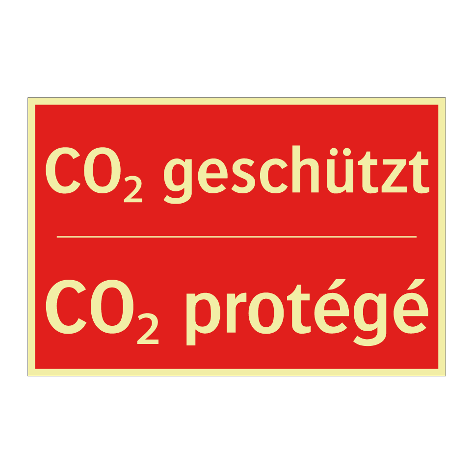 CO₂ geschützt - CO₂ protégé