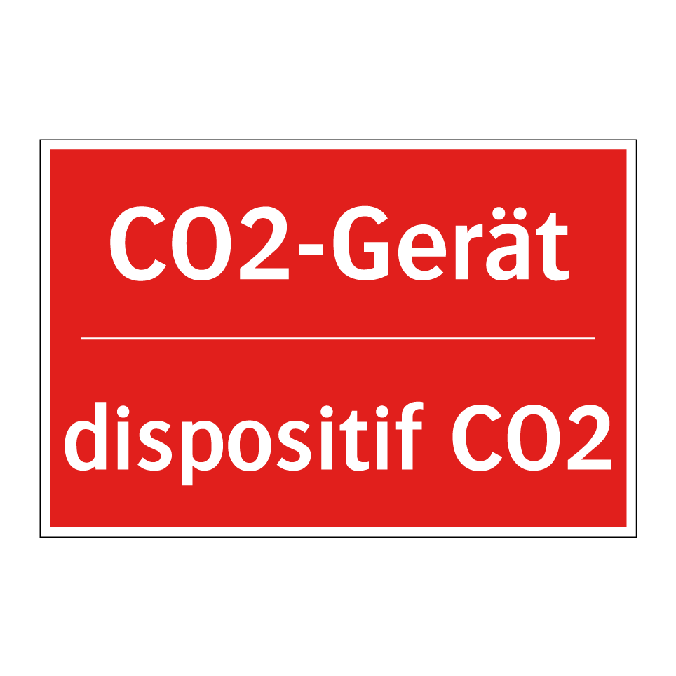 CO2-Gerät - dispositif CO2