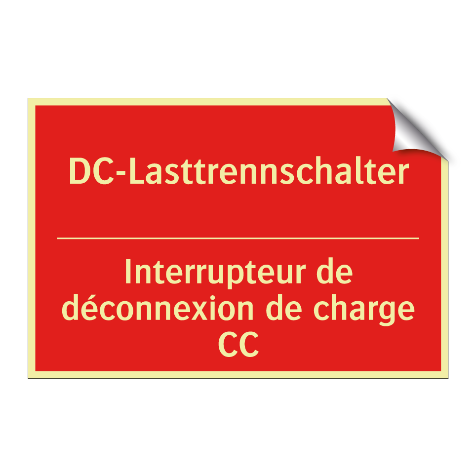 DC-Lasttrennschalter - Interrupteur de déconnexion de /.../