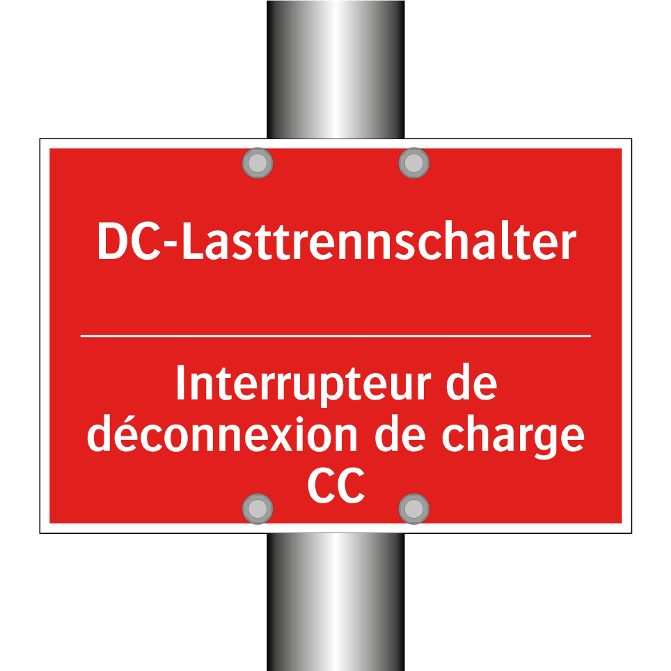 DC-Lasttrennschalter - Interrupteur de déconnexion de /.../