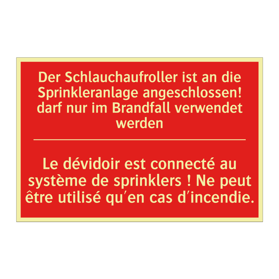 Der Schlauchaufroller ist an die /.../ - Le dévidoir est connecté au système /.../