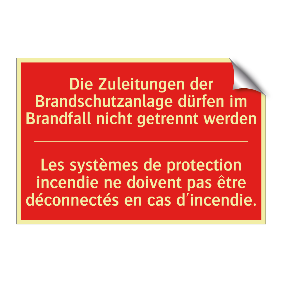 Die Zuleitungen der Brandschutzanlage /.../ - Les systèmes de protection incendie /.../