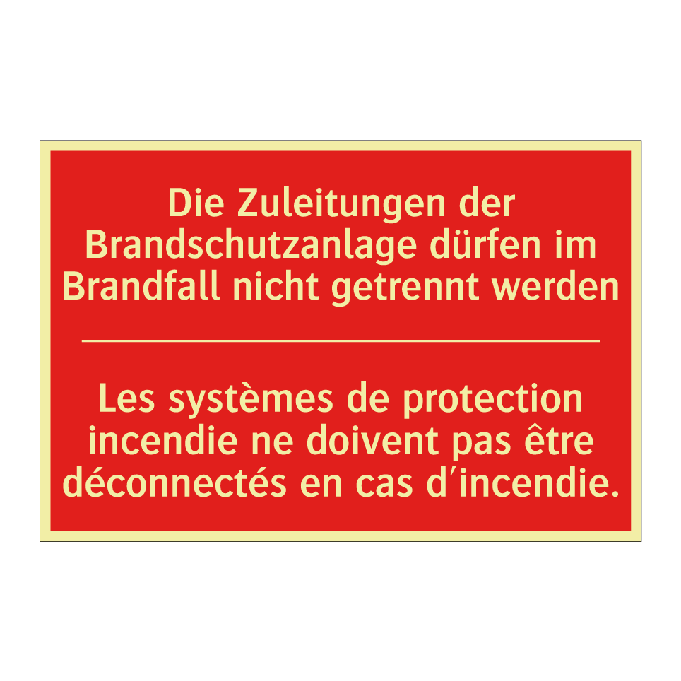 Die Zuleitungen der Brandschutzanlage /.../ - Les systèmes de protection incendie /.../