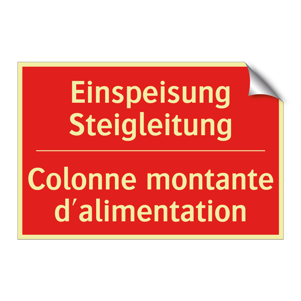 Einspeisung Steigleitung - Colonne montante d'alimentation /.../