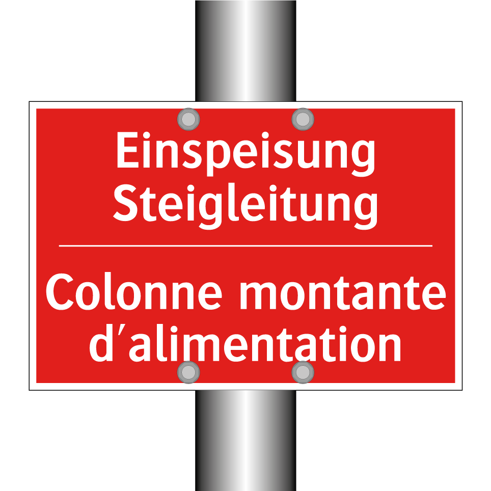 Einspeisung Steigleitung - Colonne montante d'alimentation /.../