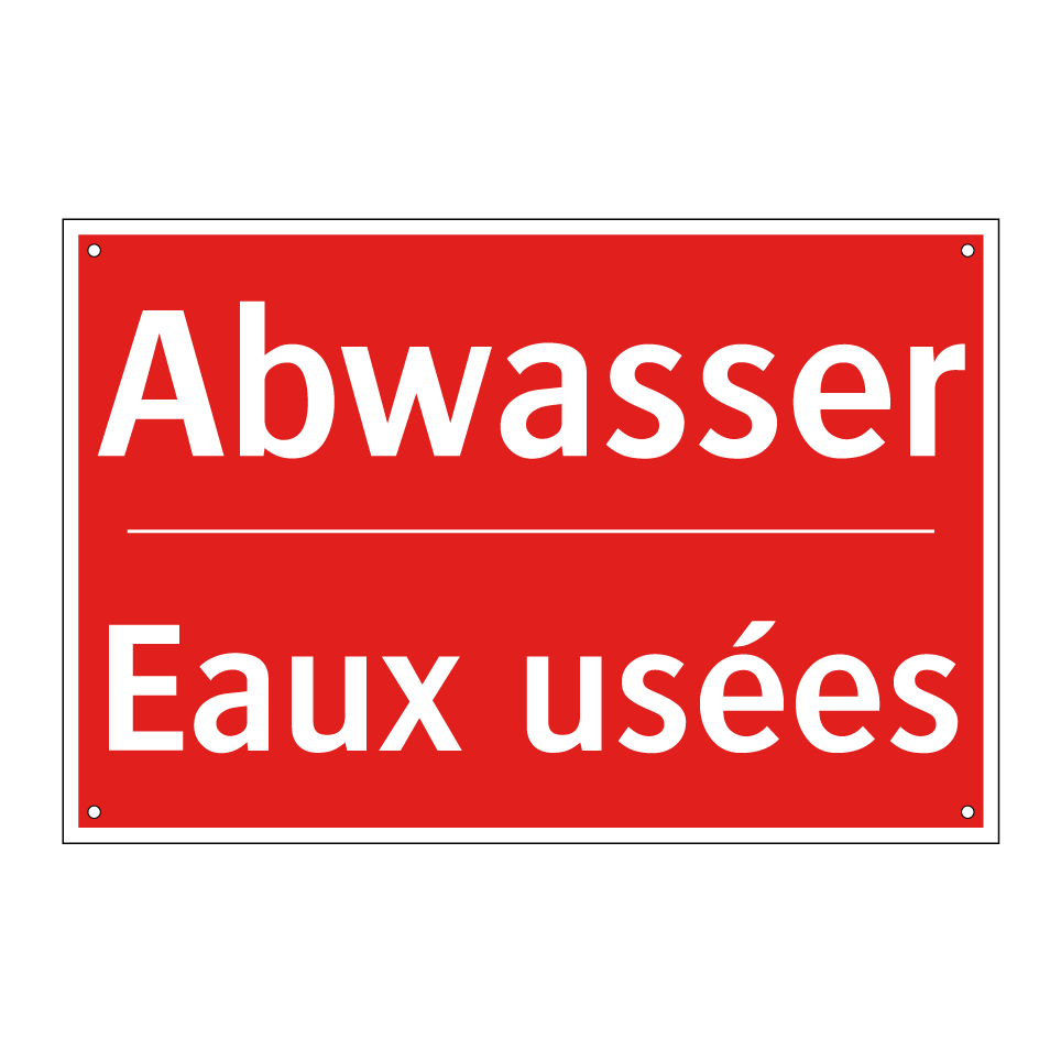 Abwasser - Eaux usées