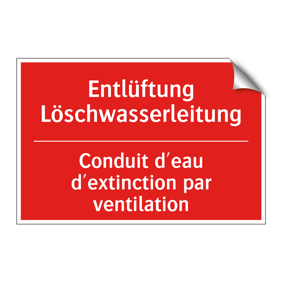 Entlüftung Löschwasserleitung - Conduit d'eau d'extinction par /.../