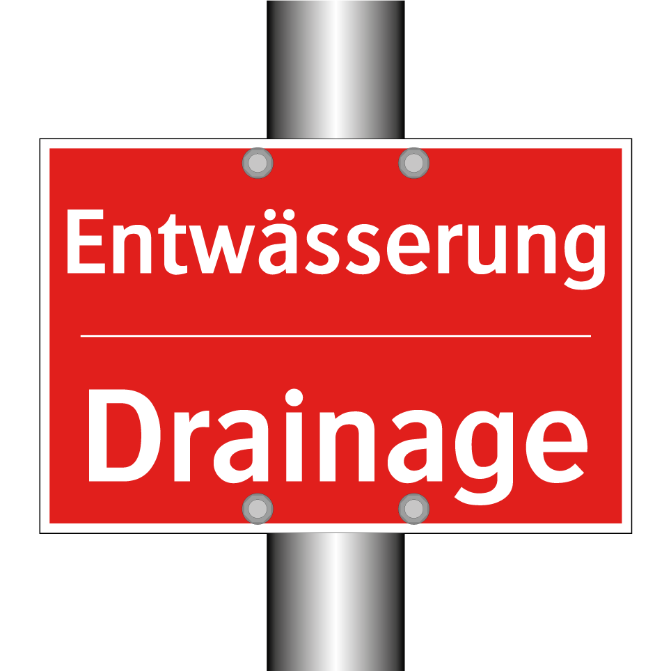 Entwässerung - Drainage