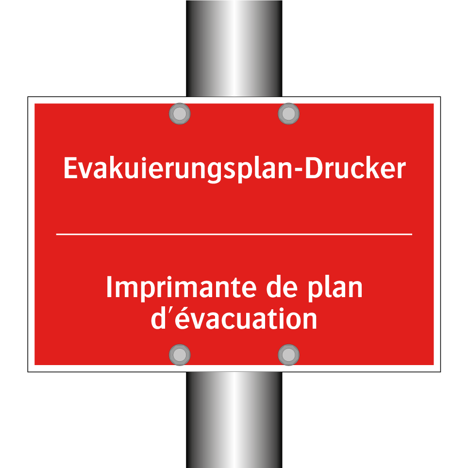 Evakuierungsplan-Drucker - Imprimante de plan d'évacuation /.../
