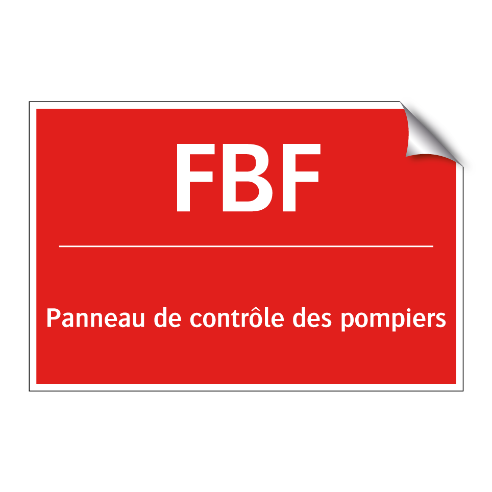 FBF - Panneau de contrôle des pompiers /.../