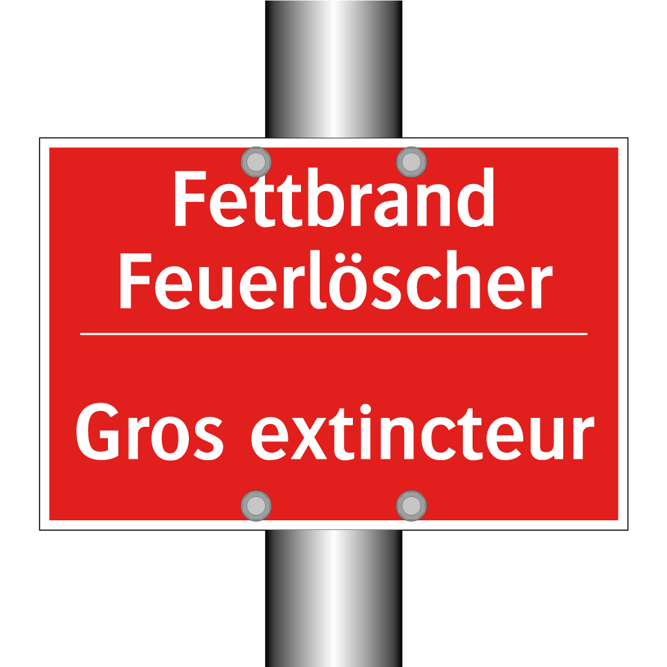 Fettbrand Feuerlöscher - Gros extincteur