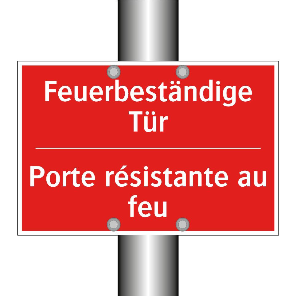 Feuerbeständige Tür - Porte résistante au feu